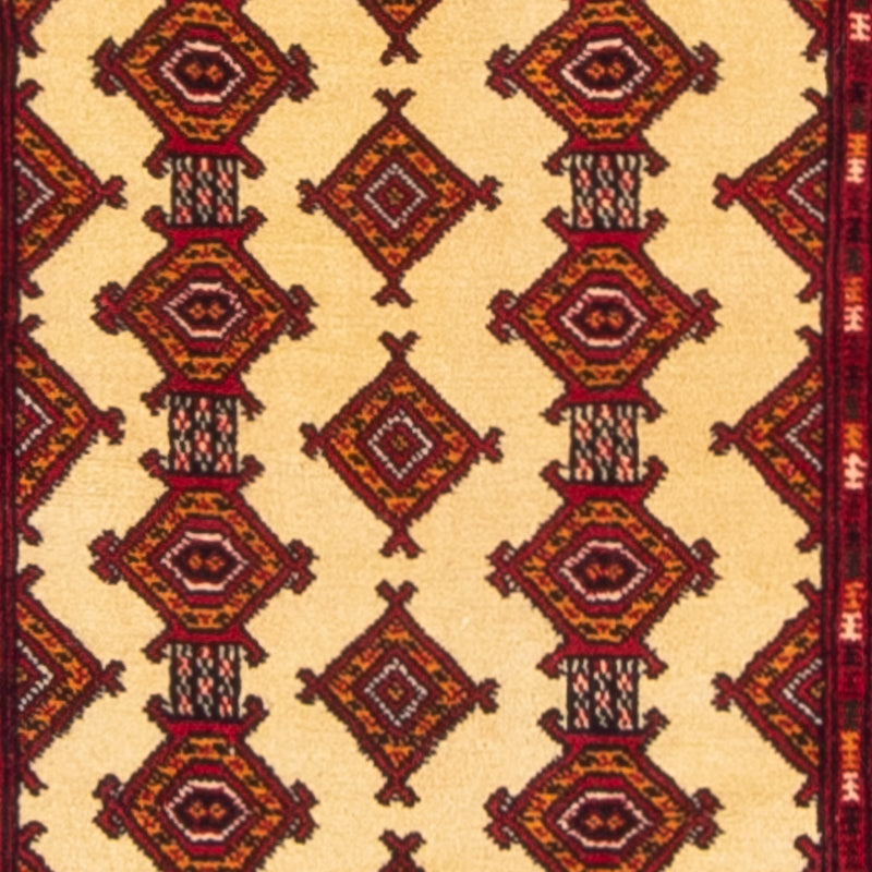 Alfombra de pasillo Alfombra Turkaman - 305 x 85 cm - beige