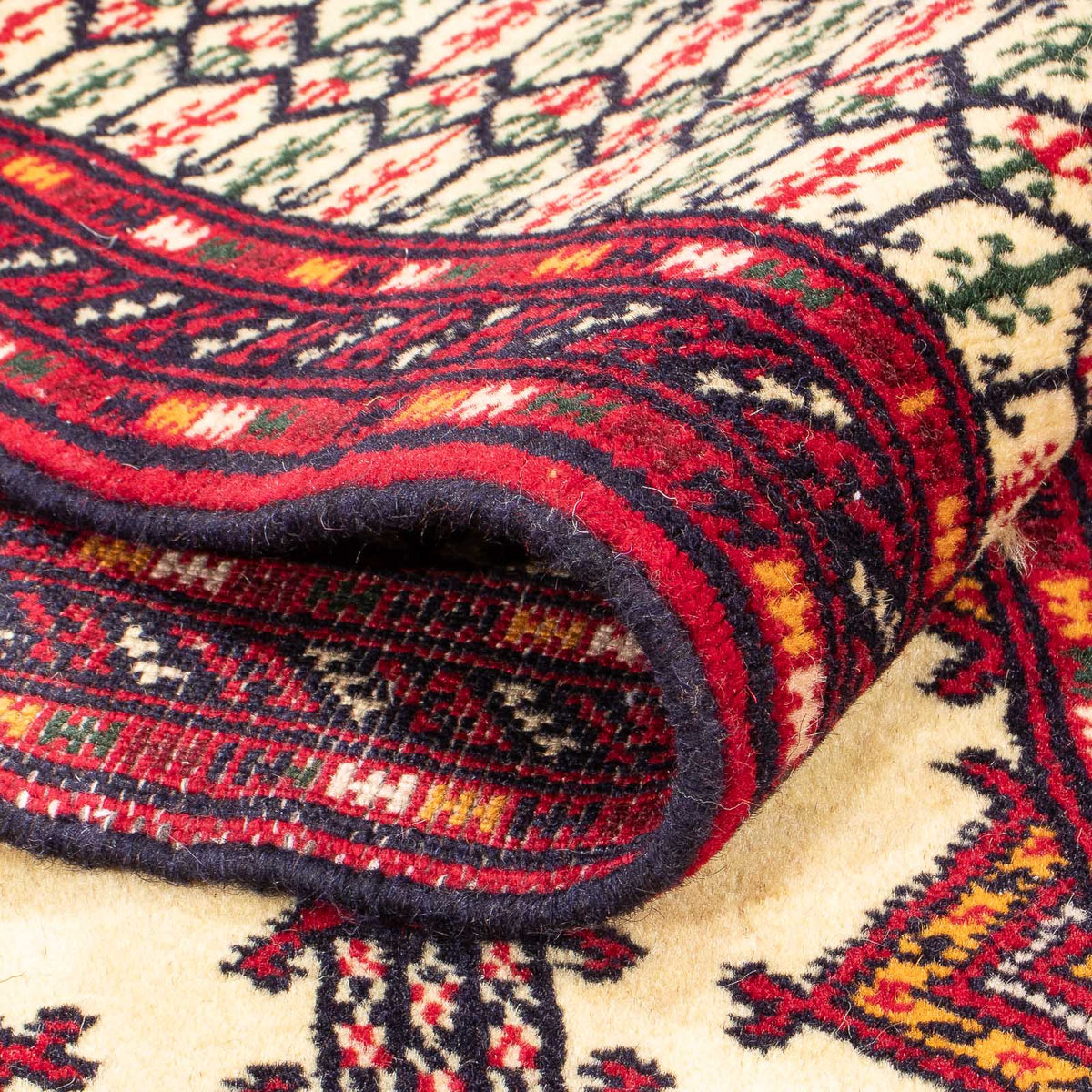 Alfombra de pasillo Alfombra Turkaman - 305 x 85 cm - beige