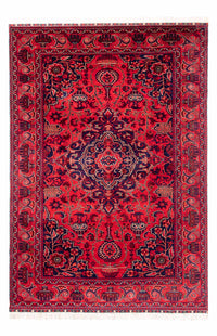 Alfombra afgana - Bukhara - 290 x 200 cm - rojo
