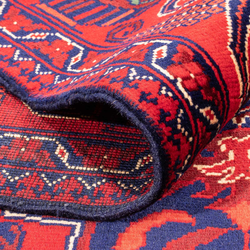 Alfombra afgana - Bukhara - 290 x 200 cm - rojo