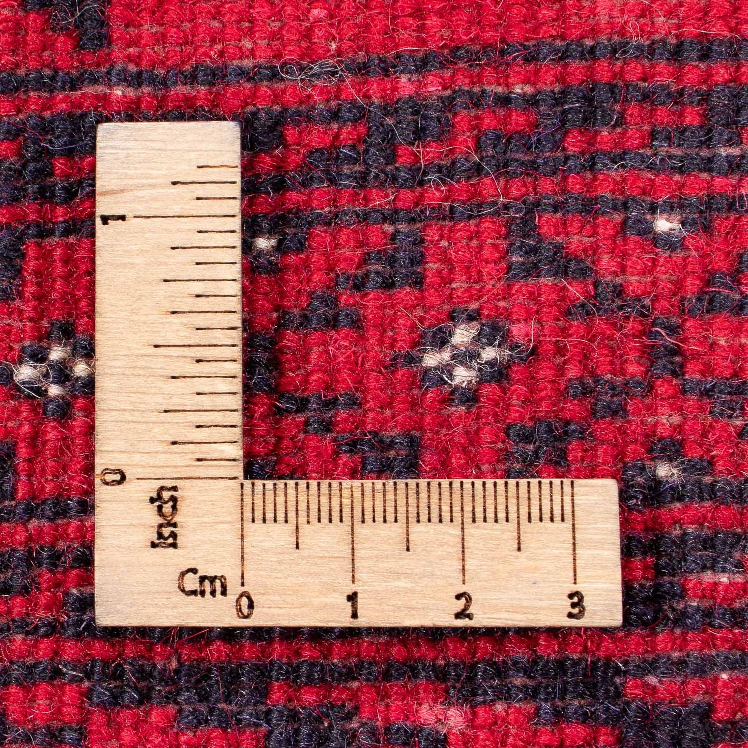 Alfombra afgana - Bukhara - 282 x 200 cm - rojo