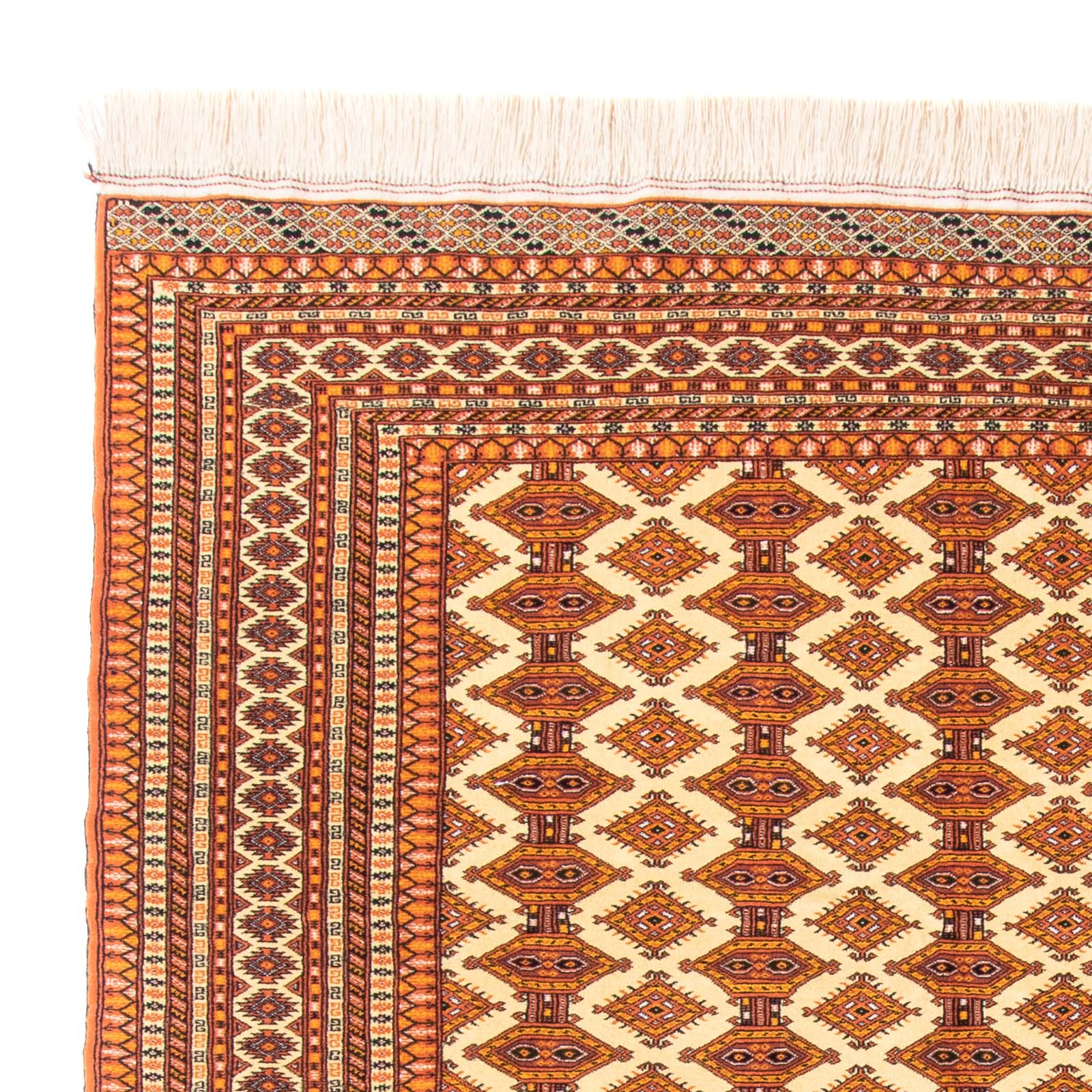 Alfombra Turkaman - 300 x 200 cm - beige