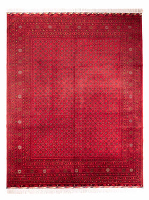 Alfombra afgana - Bukhara - 385 x 300 cm - rojo