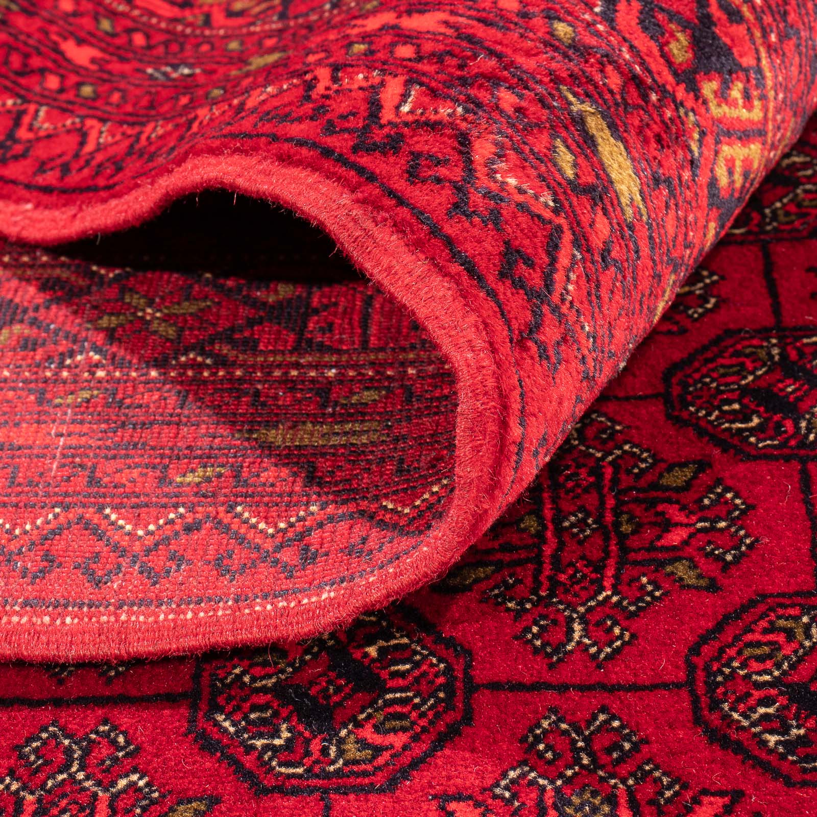 Alfombra afgana - Bukhara - 385 x 300 cm - rojo