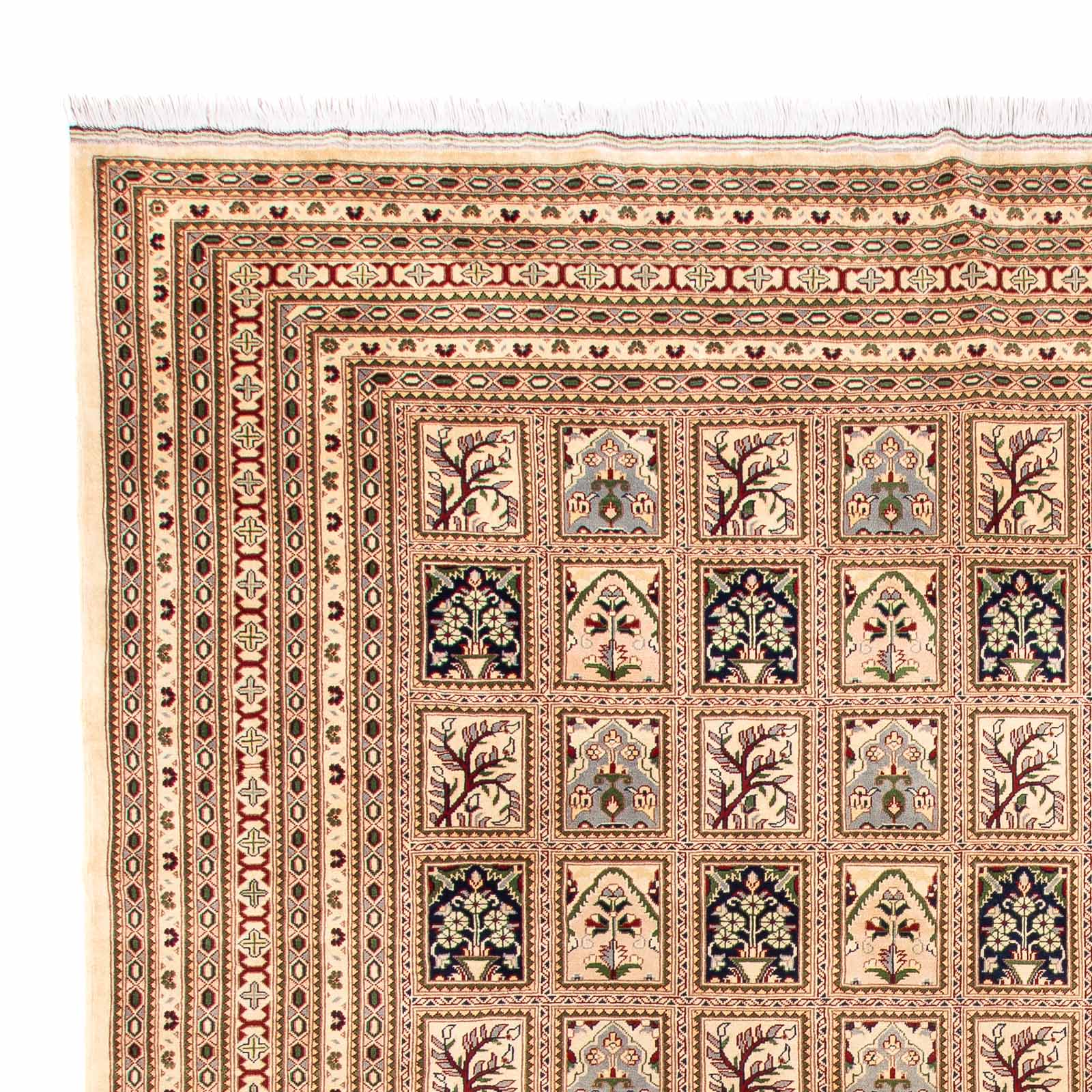 Alfombra afgana - 400 x 296 cm - beige