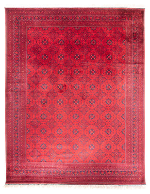 Alfombra afgana - Bukhara - 380 x 300 cm - rojo