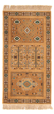 Alfombra oriental - 155 x 80 cm - multicolor