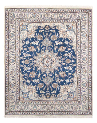 Alfombra Persa - Nain - Real - 190 x 149 cm - azul