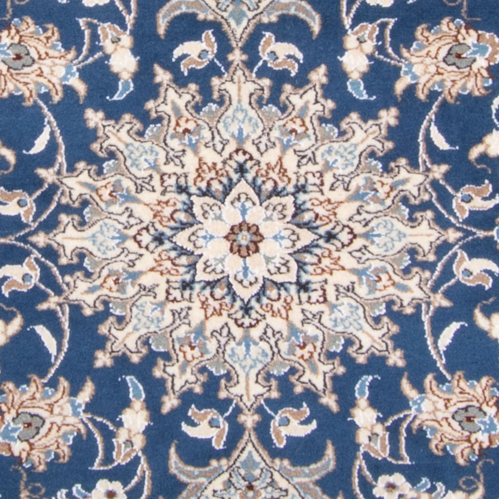 Alfombra Persa - Nain - Real - 190 x 149 cm - azul