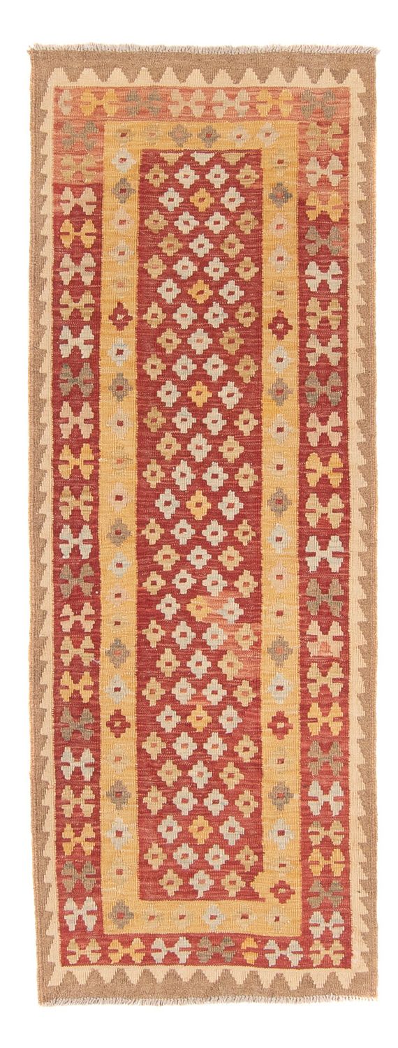 Alfombra de pasillo Alfombra Kelim - Splash - 197 x 71 cm - multicolor