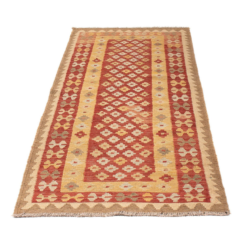 Alfombra de pasillo Alfombra Kelim - Splash - 197 x 71 cm - multicolor