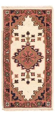 Alfombra oriental - Indus - 120 x 60 cm - beige