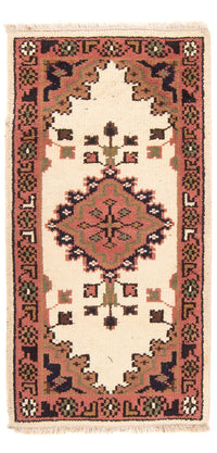 Alfombra oriental - Indus - 120 x 60 cm - beige