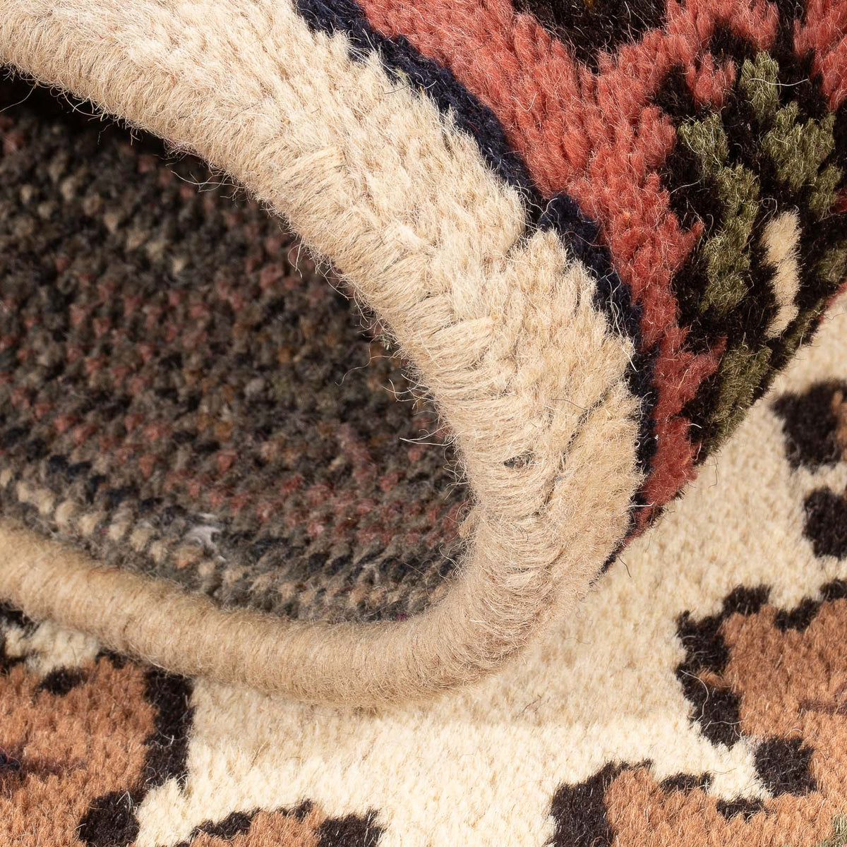 Alfombra oriental - Indus - 120 x 60 cm - beige