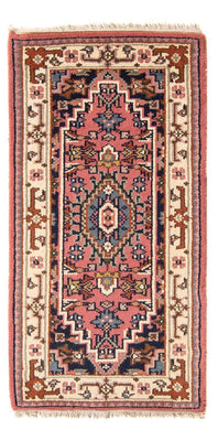 Alfombra oriental - Bidjar - Indus - 140 x 70 cm - salmón