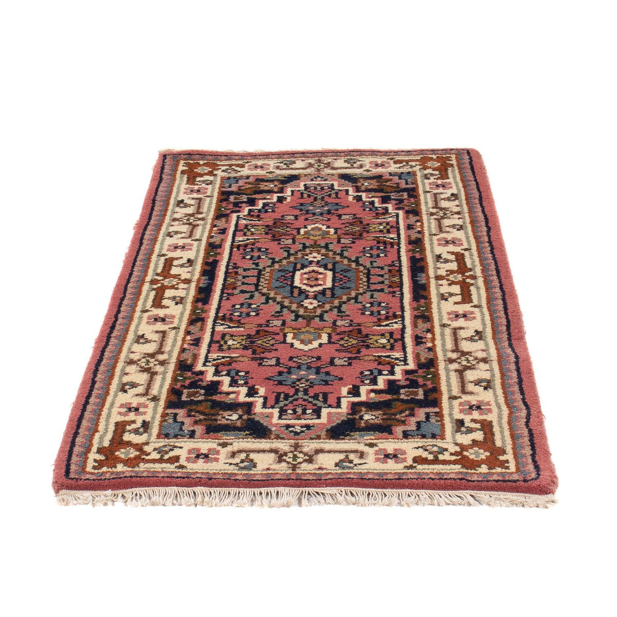 Alfombra oriental - Bidjar - Indus - 140 x 70 cm - salmón