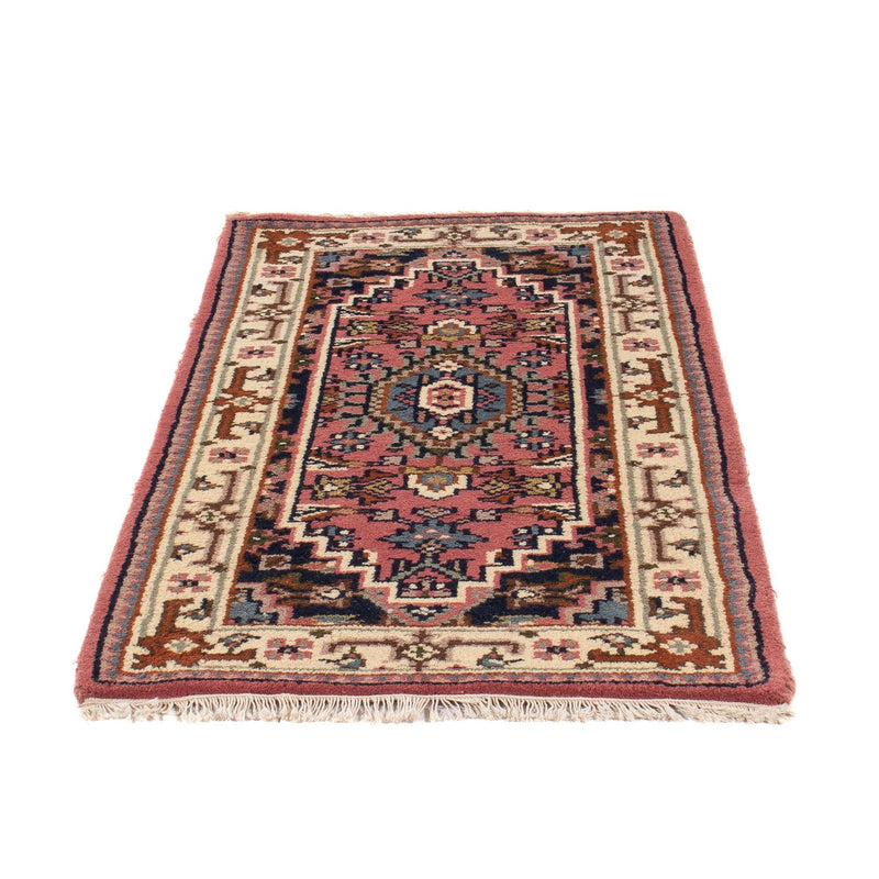 Alfombra oriental - Bidjar - Indus - 140 x 70 cm - salmón