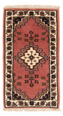 Alfombra oriental - Indus - 120 x 60 cm - salmón
