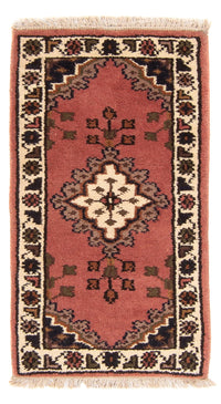 Alfombra oriental - Indus - 120 x 60 cm - salmón