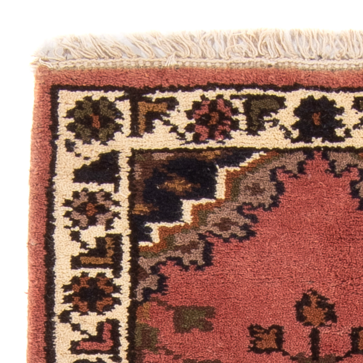 Alfombra oriental - Indus - 120 x 60 cm - salmón