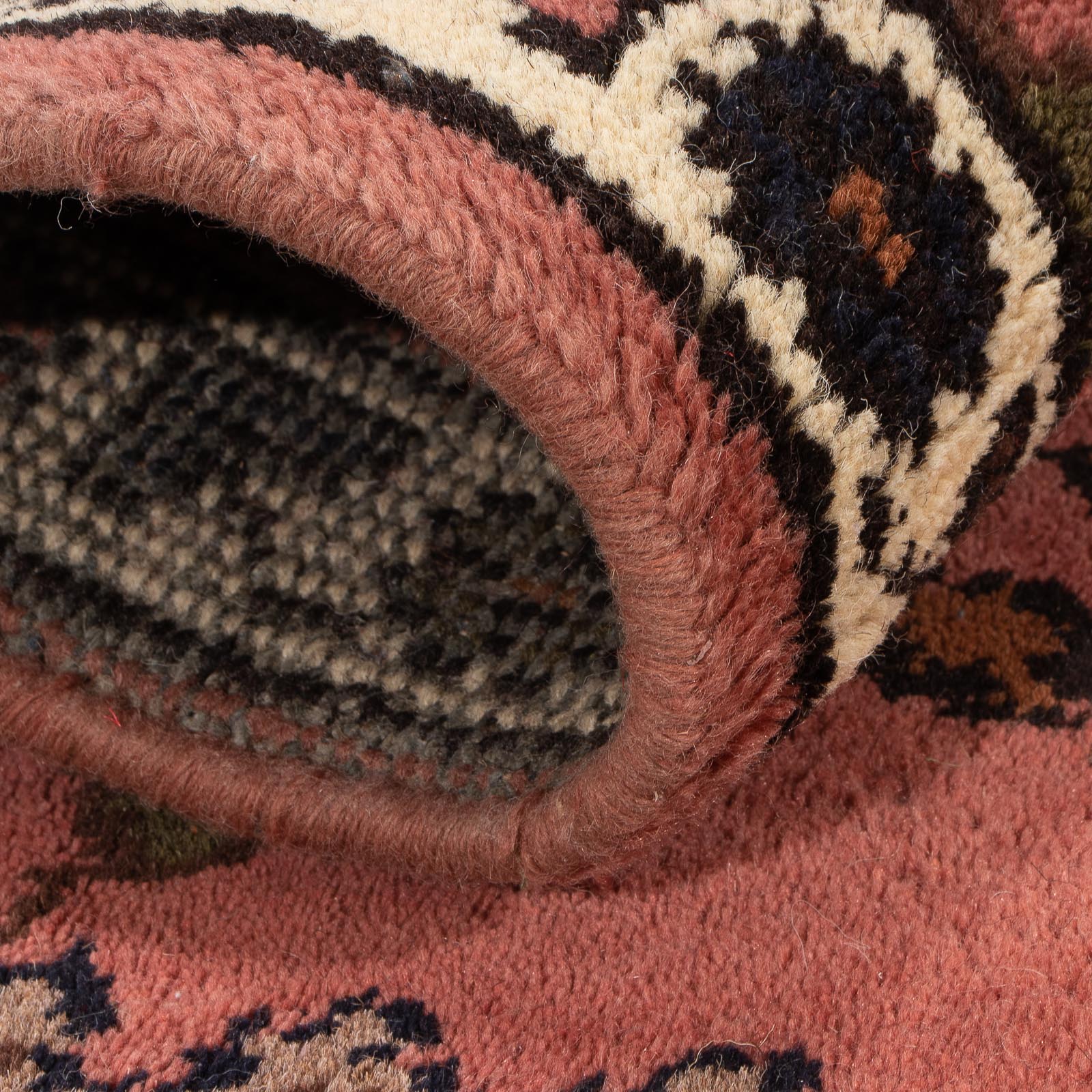 Alfombra oriental - Indus - 120 x 60 cm - salmón