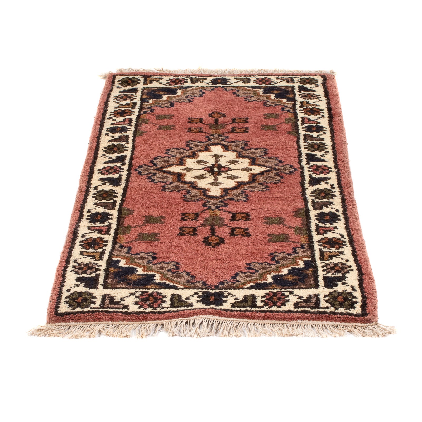 Alfombra oriental - Indus - 120 x 60 cm - salmón