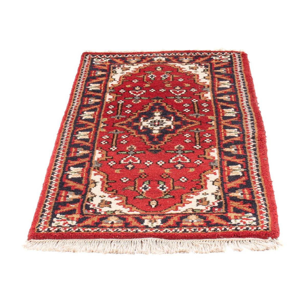 Alfombra oriental - 140 x 70 cm - rojo