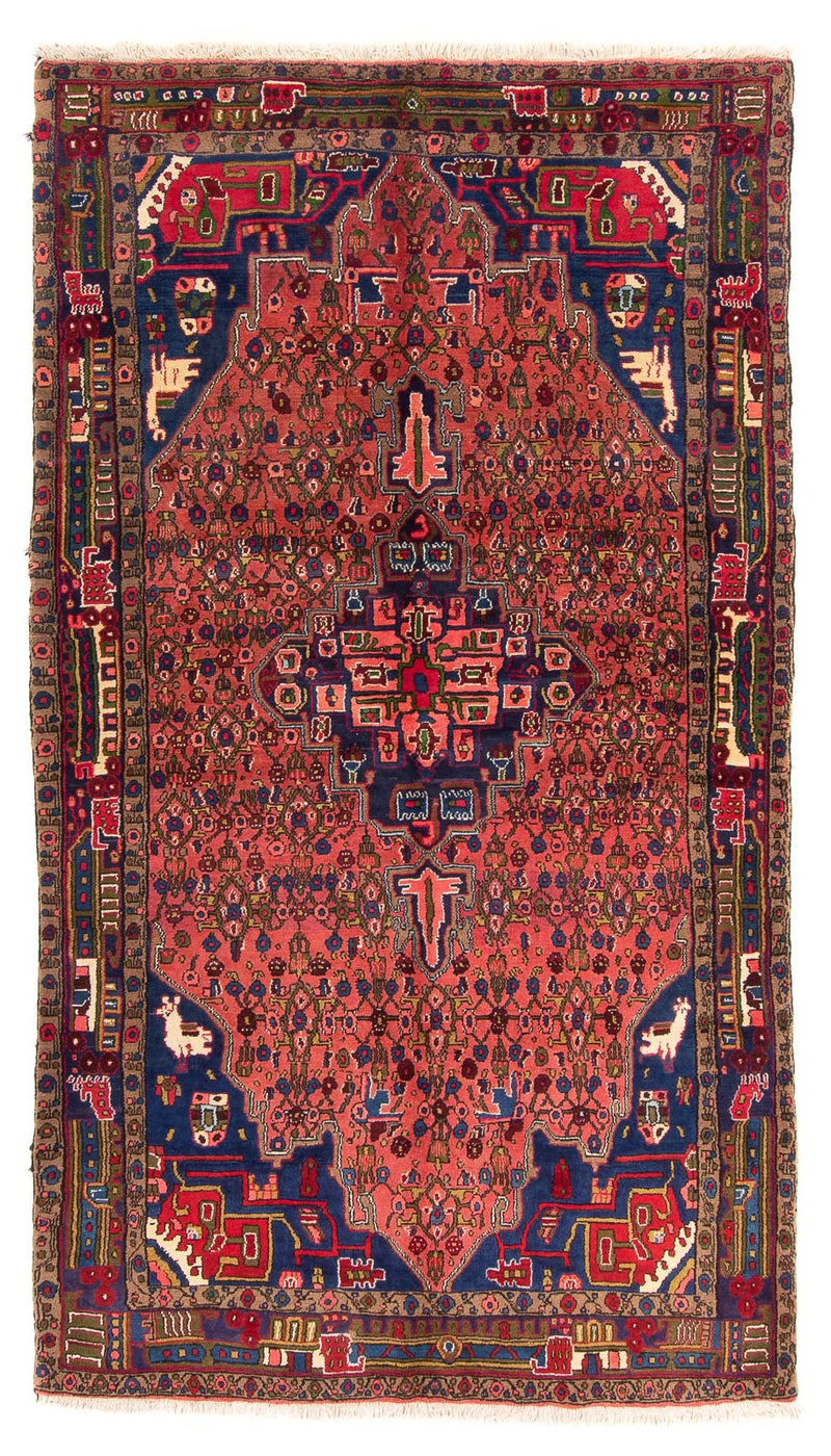 Alfombra persa - Nómada - 255 x 150 cm - rojo