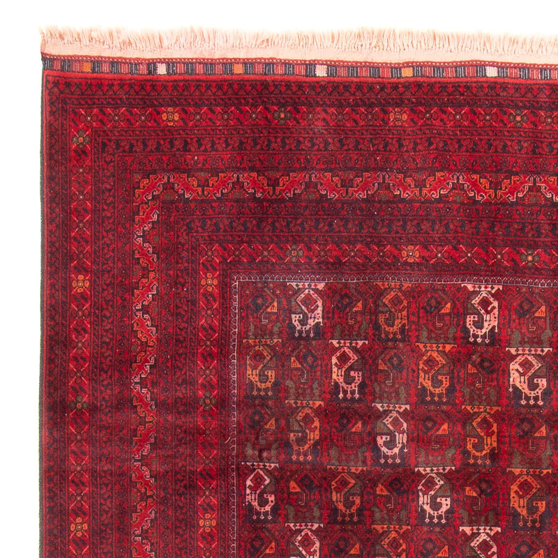 Alfombra afgana - 293 x 202 cm - rojo
