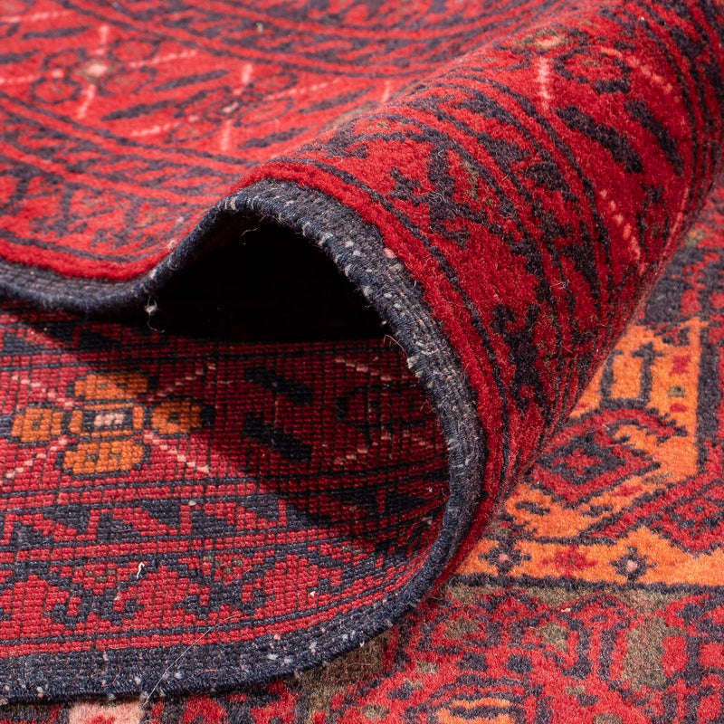 Alfombra afgana - 293 x 202 cm - rojo