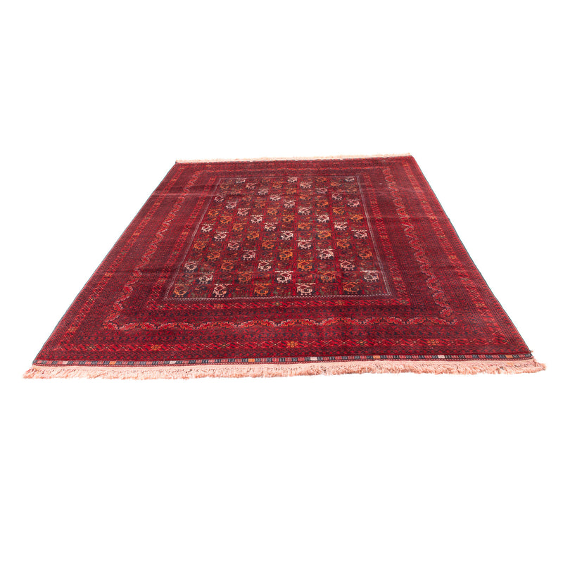 Alfombra afgana - 293 x 202 cm - rojo