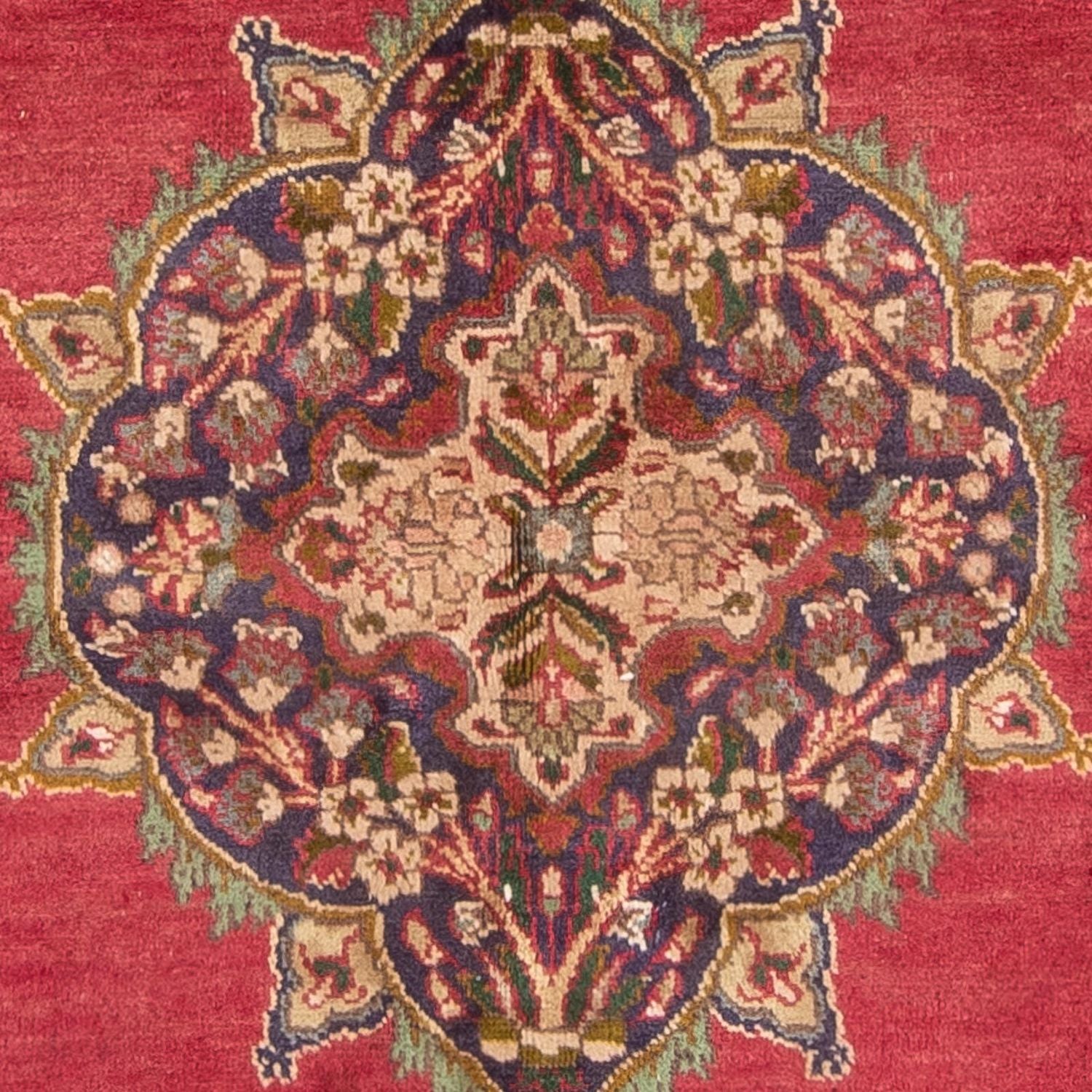 Alfombra persa - Tabriz - 203 x 145 cm - rojo