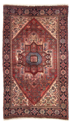 Alfombra persa - Nómada - 128 x 78 cm - marrón