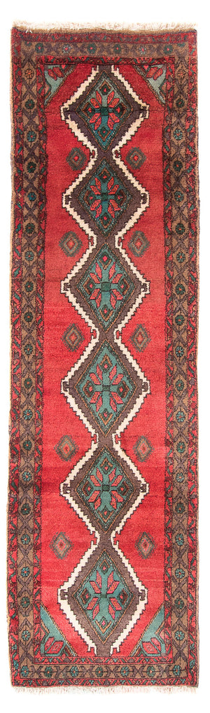 Alfombra de pasillo Alfombra persa - Nómada - 275 x 80 cm - terracota