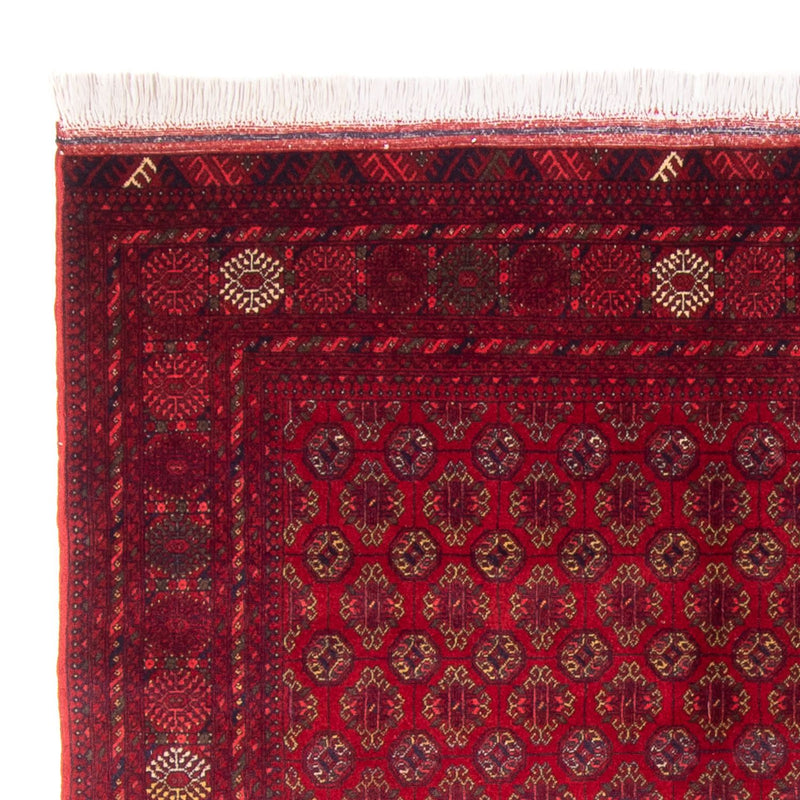Alfombra afgana - 193 x 148 cm - rojo
