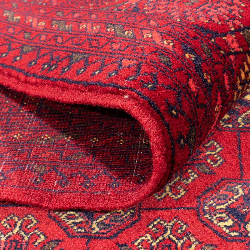 Alfombra afgana - 193 x 148 cm - rojo