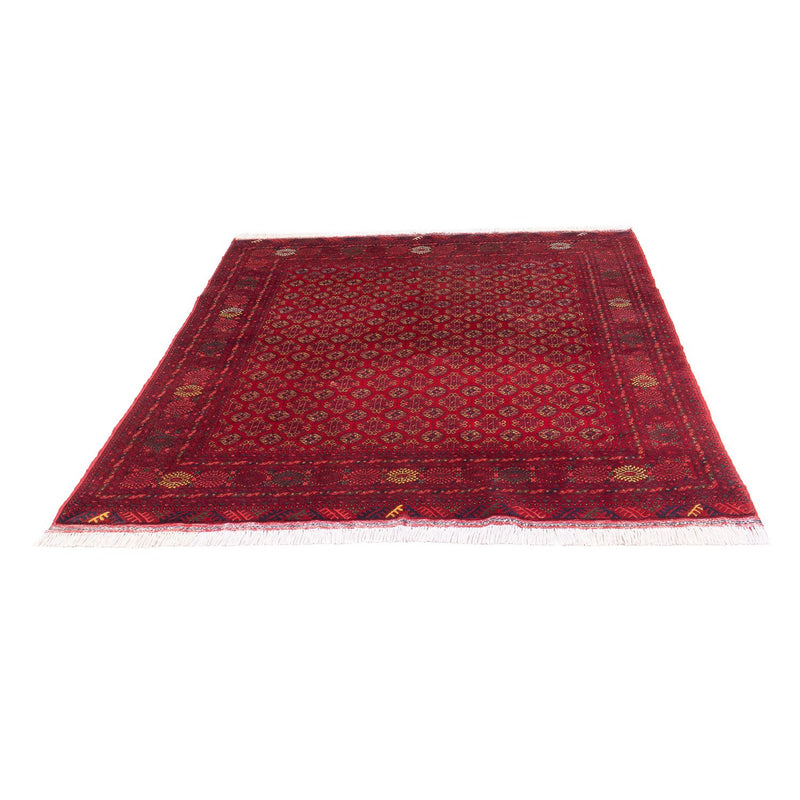 Alfombra afgana - 193 x 148 cm - rojo