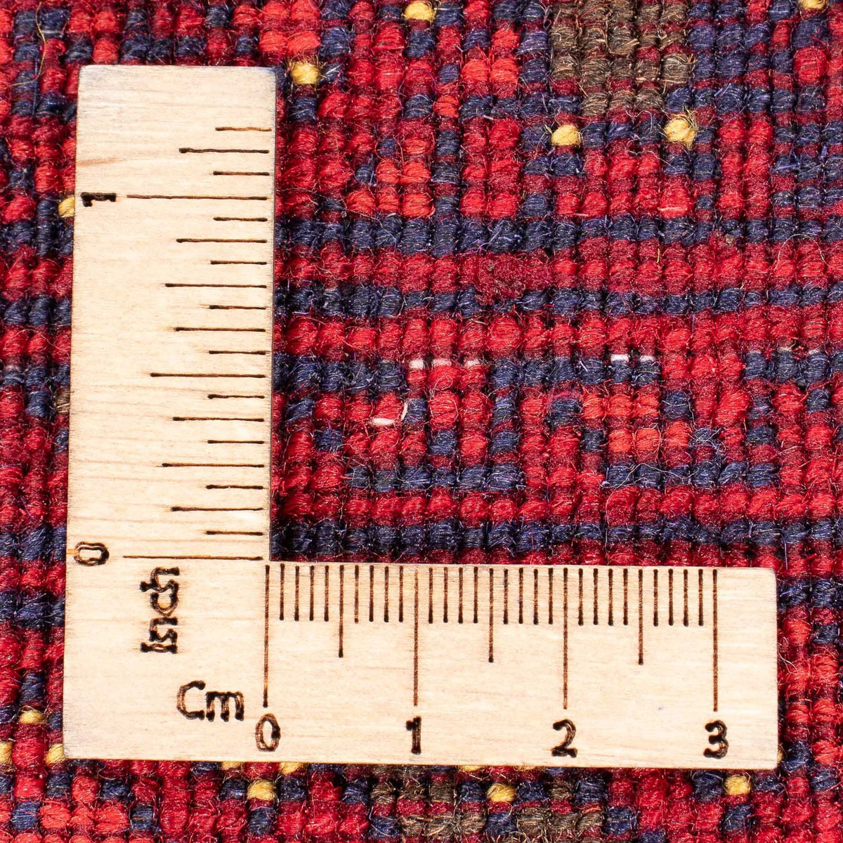 Alfombra afgana - 193 x 148 cm - rojo