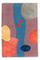 Alfombra de diseño - 90 x 60 cm - multicolor