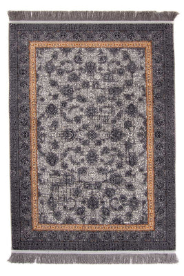 Alfombra tejida oriental - 150 x 100 cm - gris