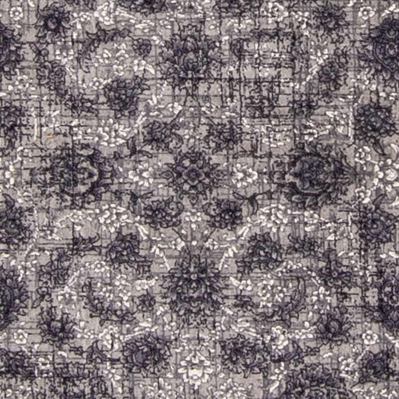 Alfombra tejida oriental - 150 x 100 cm - gris