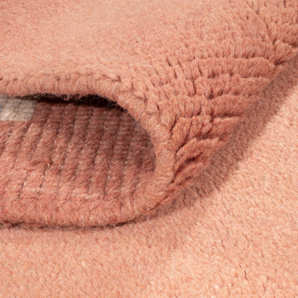 Alfombra de Nepal - 160 x 90 cm - terracota