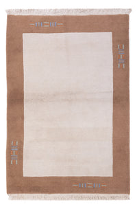 Alfombra de Nepal - 180 x 120 cm - crema