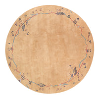 Alfombra de Nepal - 240 x 240 cm - beige