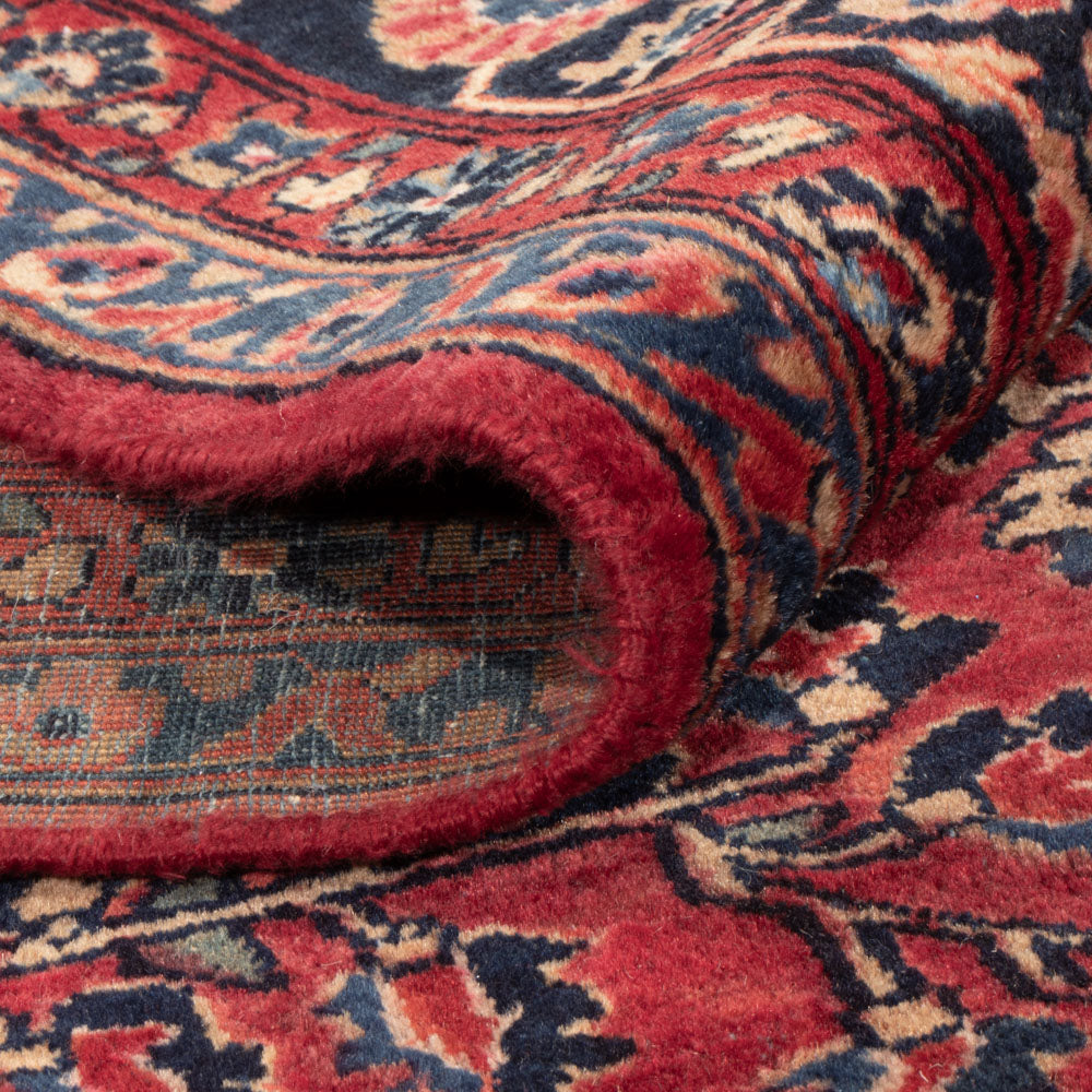 Alfombra persa - Clásica - Milvia - 360 x 270 cm - rojo oscuro