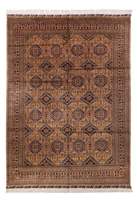 Alfombra afgana - Bukhara - 344 x 246 cm - beige oscuro