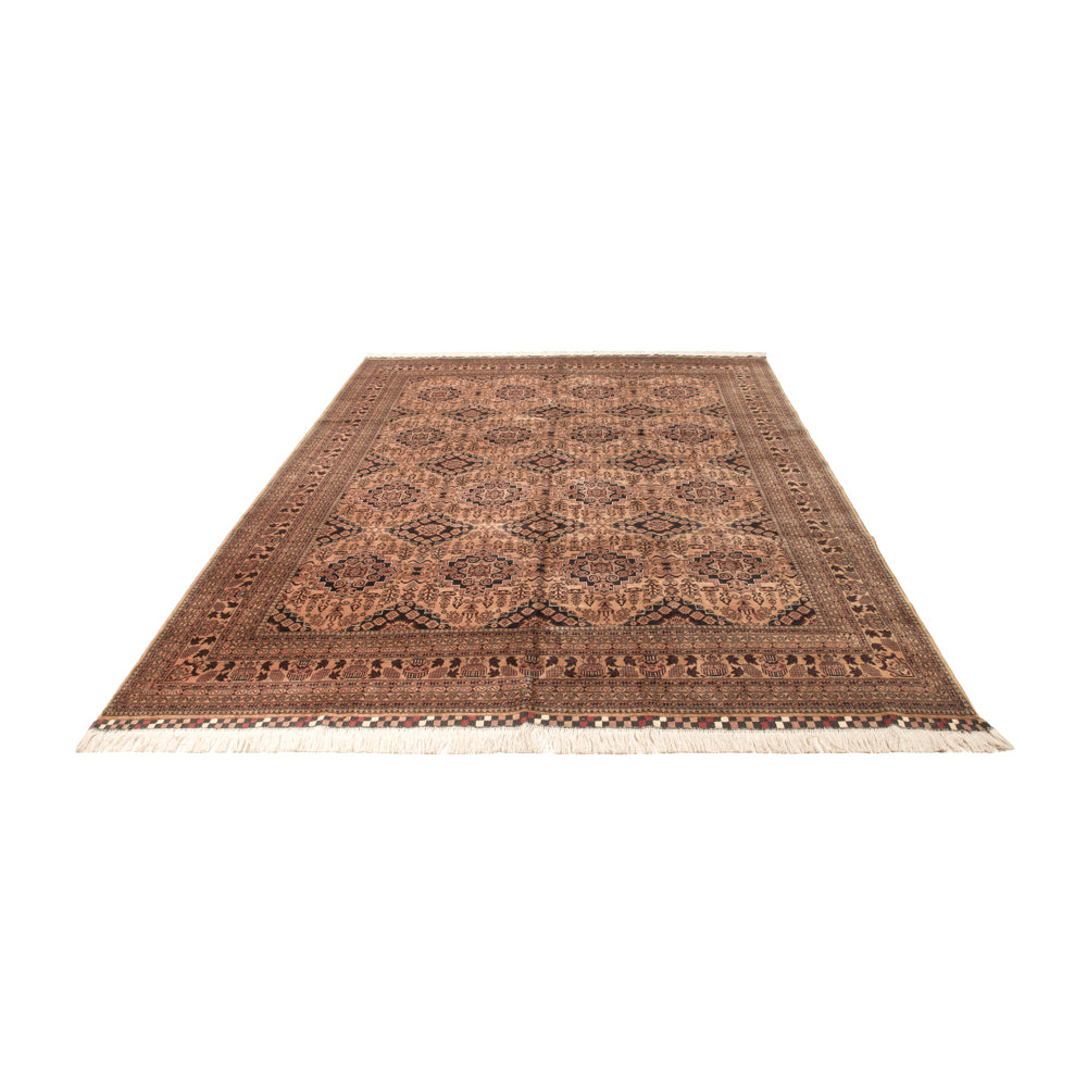 Alfombra afgana - Bukhara - 344 x 246 cm - beige oscuro