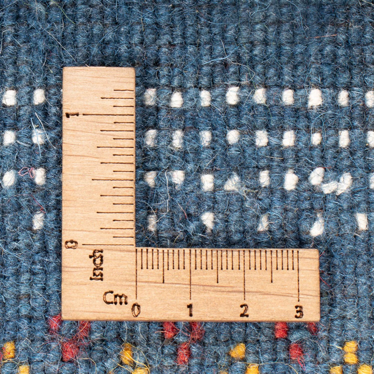 Alfombra Gabbeh - Loribaft Softy - 90 x 60 cm - azul