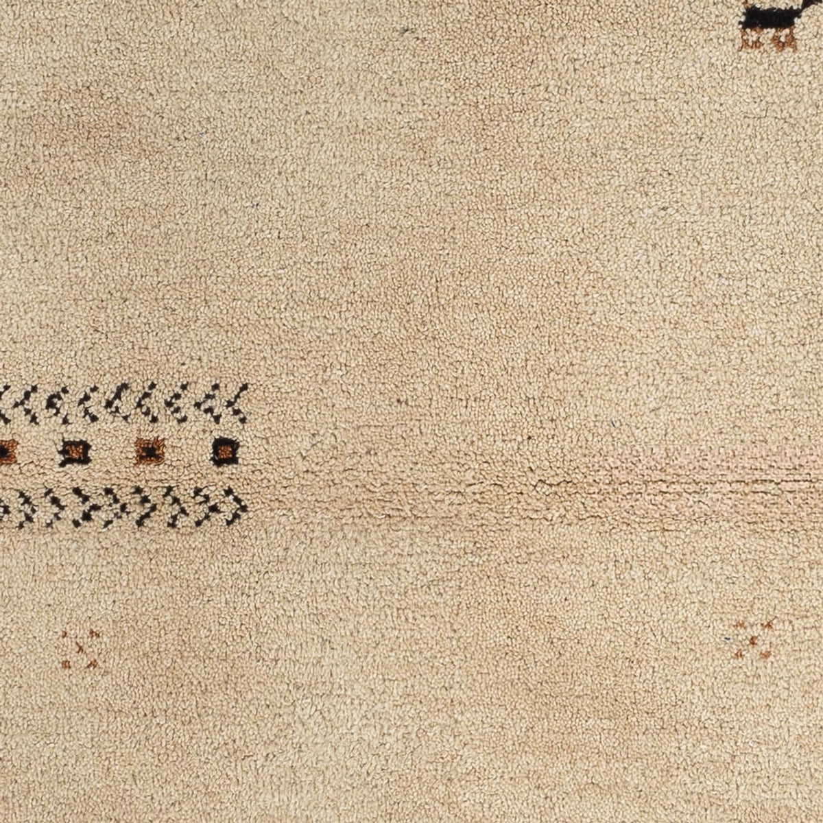 Alfombra Gabbeh - Indus - 160 x 90 cm - beige