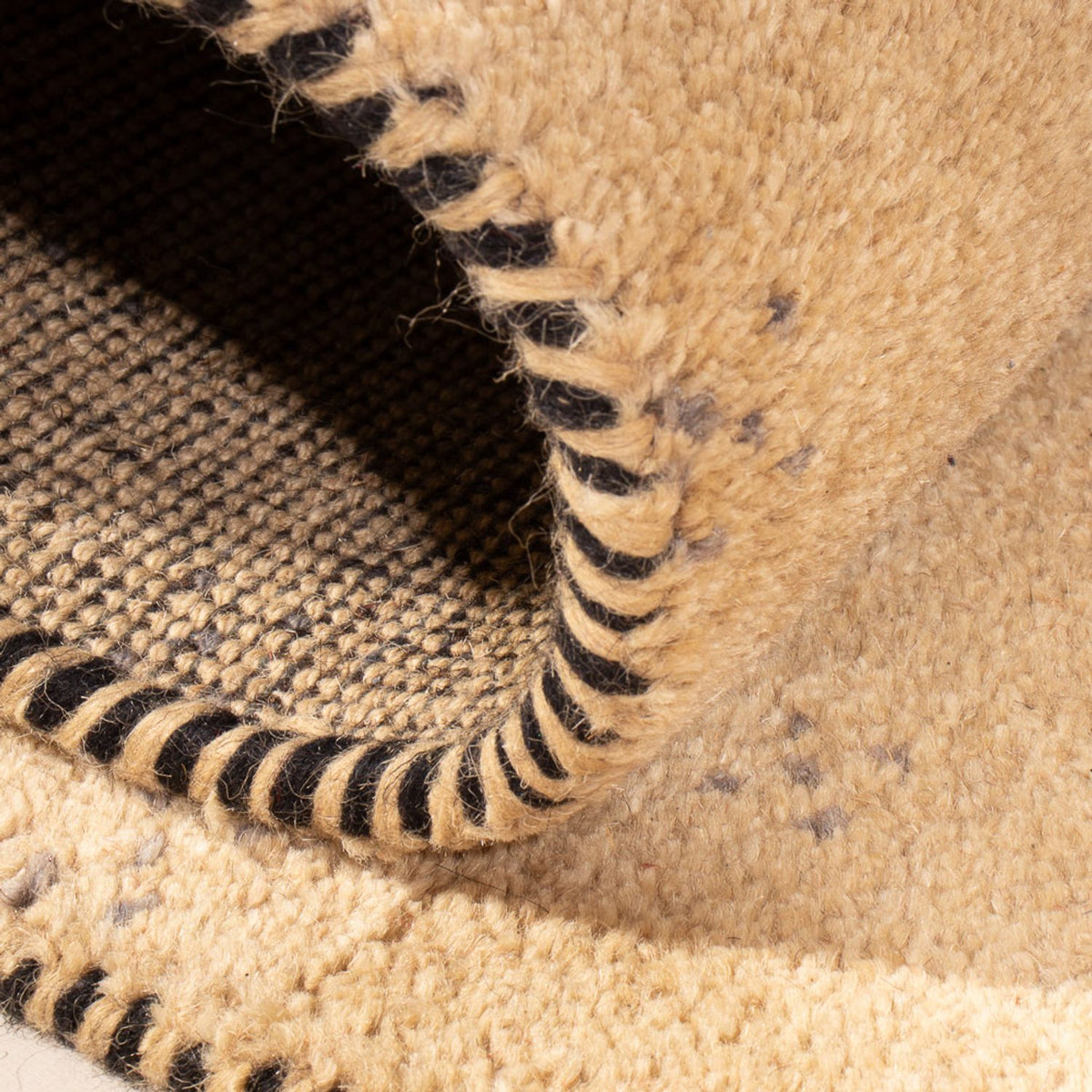 Alfombra Gabbeh - Indus - 160 x 90 cm - beige